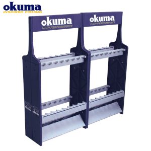 OKUMA 釣竿架 16格展示架 A033